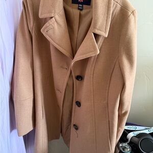 London Fog Camel Wool Coat
